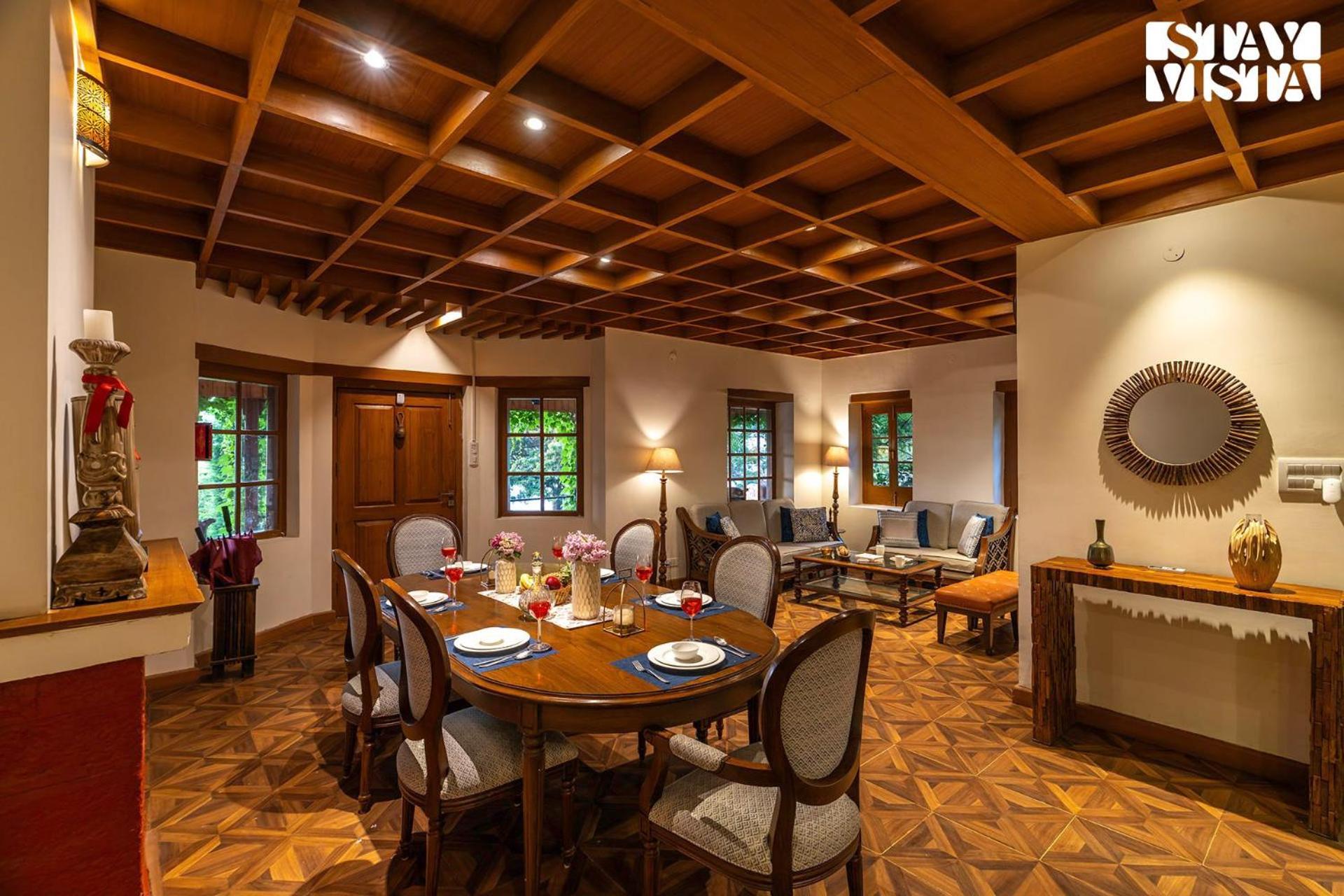 Stayvista At Sylvana Villas With Lawn, Bbq And Jacuzzi Kasauli Exteriér fotografie
