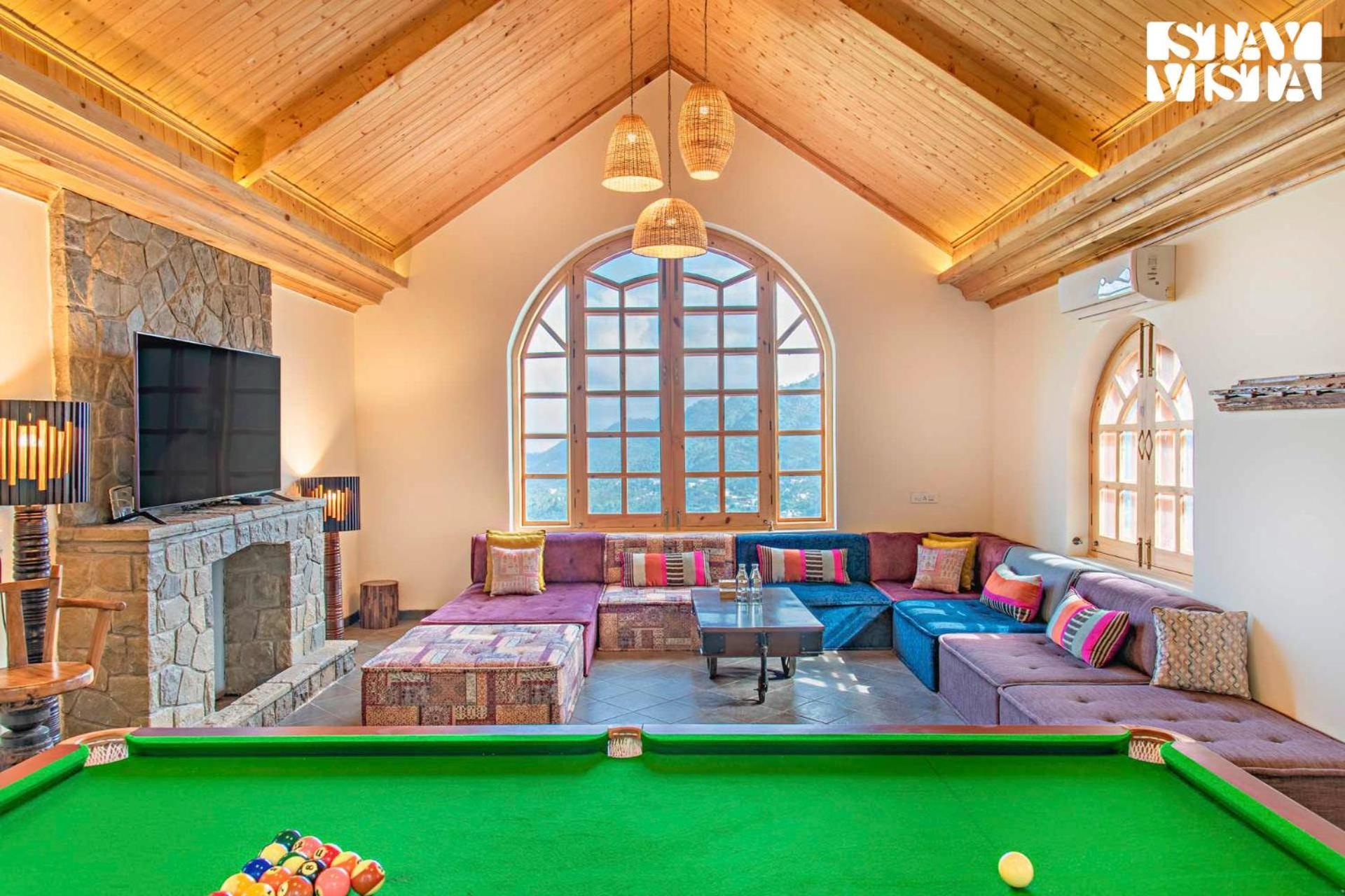 Stayvista At Sylvana Villas With Lawn, Bbq And Jacuzzi Kasauli Exteriér fotografie