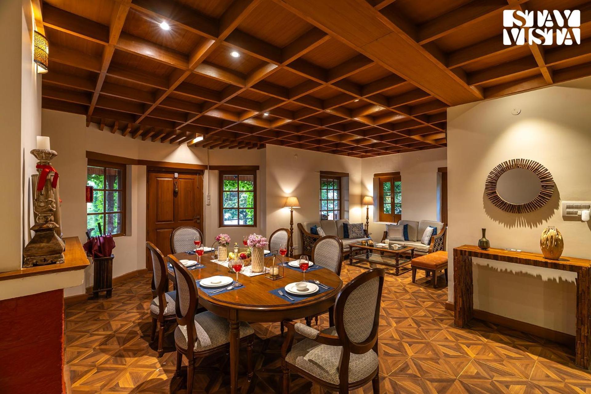 Stayvista At Sylvana Villas With Lawn, Bbq And Jacuzzi Kasauli Exteriér fotografie