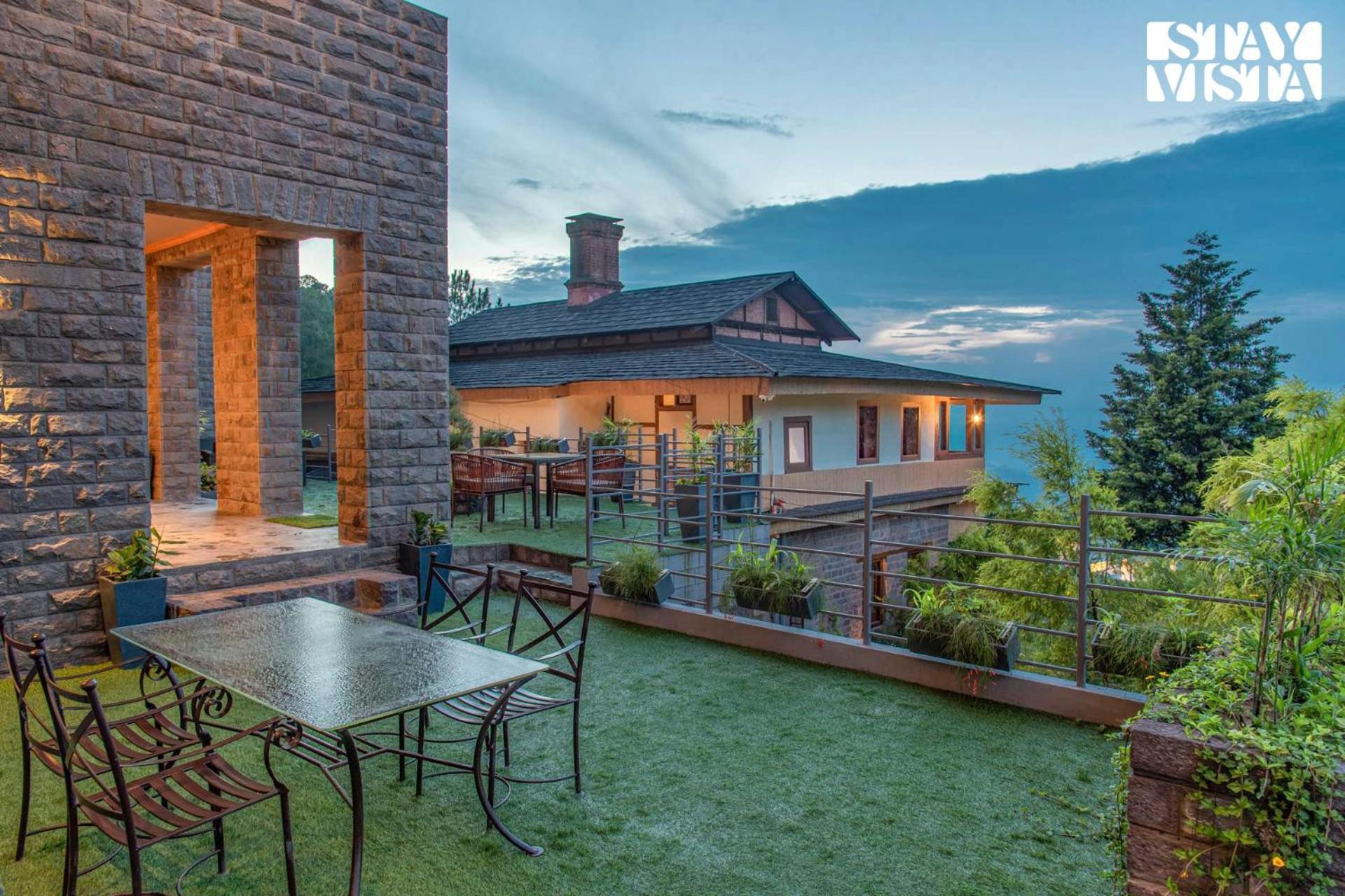 Stayvista At Sylvana Villas With Lawn, Bbq And Jacuzzi Kasauli Exteriér fotografie